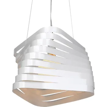 Designový závěsný lustr na lanku BIZO - 1xE27, 60W, bílý