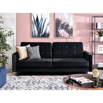 Pohovka Rozkládací pohovka IRSA - černá