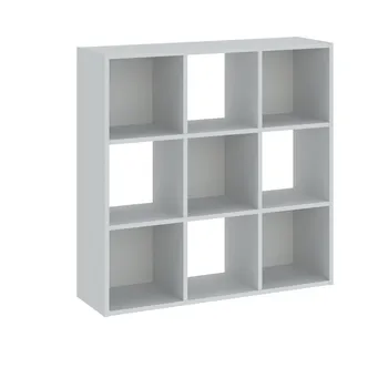 regál Policový regál LAMPASES 4 - bílý