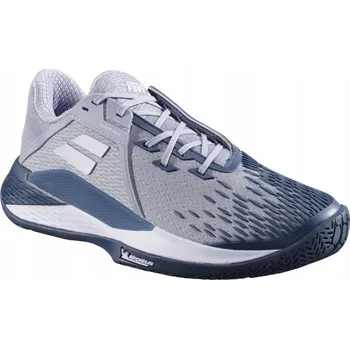 Pánská tenisová obuv PÁNSKÉ TENISOVÉ BOTY BABOLAT PROPULSE FURY 3 AC MEN ŠEDÉ/BÍLÉ VELIKOST 43