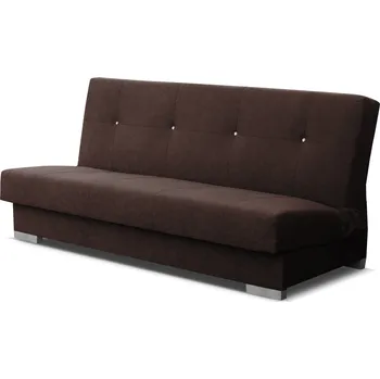 Pohovka Vícemístná pohovka HUANA - tmavě hnědá