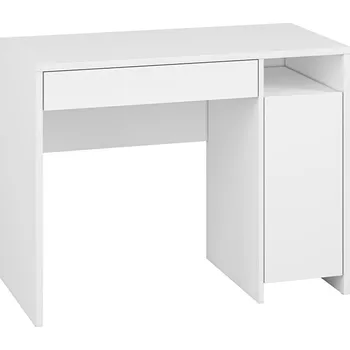 Psací stůl Psací stůl s dvířky a šuplíkem EMILA - bílý