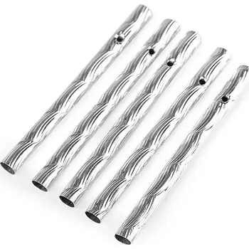 Zvonkohra - polotovar zvonící tyčinky, střední, 1 (85 mm) stříbrná