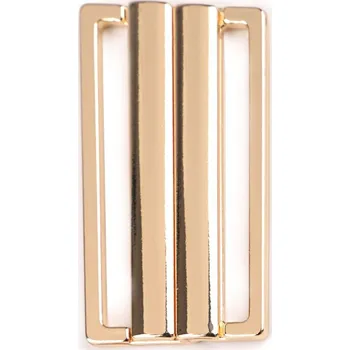 Kovová spona bezpečnostní na kabáty, bundy a kardigany, průvlek 50 mm, střední, 1 zlatá klasik