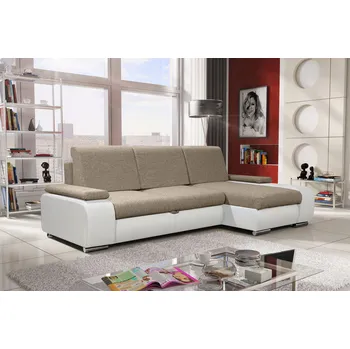 Sedací souprava Sedací souprava s úložným prostorem XAVERA - béžová / bílá