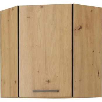 Kuchyňská linka Horní rohová skříňka MALILA - 60x60 cm, dub artisan