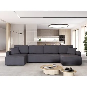 Sedací souprava Sedací souprava do U FADELA - tmavě šedá