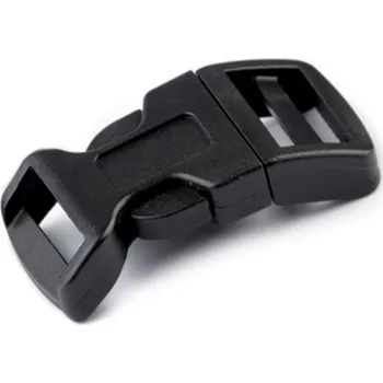 Spona trojzubec šíře 20 mm prohnutá, velké, černá