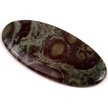 Přírodní kámen Kabošon Kambaba Jaspis č.7124 (52x25x4mm)