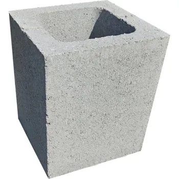 plotová tvarovka Tvarovka PRESBETON sloupková ST univerzální přírodní – 200×200×250 mm