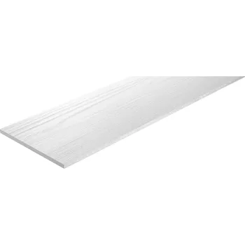 Obklad fasádní HardiePlank struktura dřeva, sněhově bílá – 3600×180×8 mm