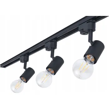 Stropní reflektor kulatý Koloreno černý