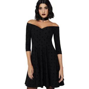 Dámské šaty šaty dámské KILLSTAR - Voodoo Darling - Black - 3XL