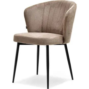 Jídelní židle Čalouněná jídelní židle ARENA - béžová / černá