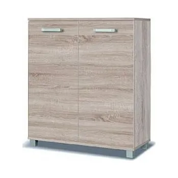 Komoda Nízká komoda s dvířky ANDOVER - dub sonoma