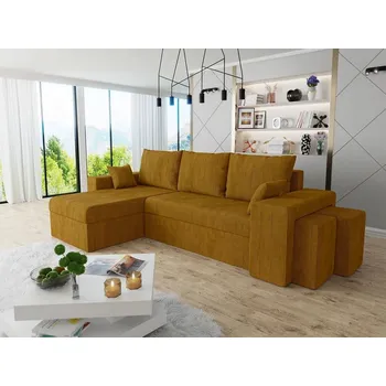 Sedací souprava Sedací souprava s taburety TIMRA - měděná