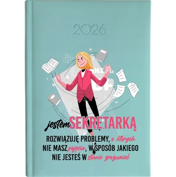 Kalendář Knižní kalendář 2026 A5 FunnyCase vícebarevný