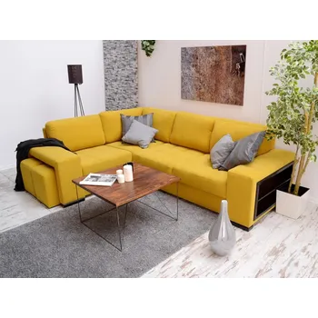 Sedací souprava VENETI DODANIM souprava levá žlutá