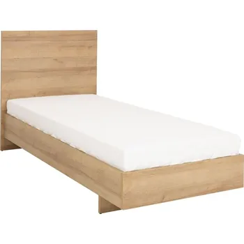 Postel Jednolůžková postel 80x200 CHASKA - dub riviera