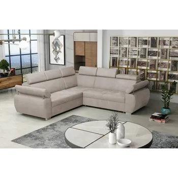 Sedací souprava Rozkládací rohová sedačka ORITUKO MAXI - béžová