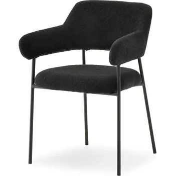 Jídelní židle Čalouněná jídelní židle PATRICE - černá