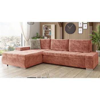 Sedací souprava Rohová sedací souprava ABEL 1 - hnědá 2