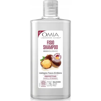 Šampon Šampon OMIA Castagna kaštanový pro poškozené vlasy 200 Ml bez silikonů