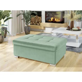 Taburet Taburetka do obýváku NELLI 2 - světlá zelená 4