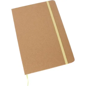 Kuchyňská minutka MPM Linkovaný poznámkový blok s deskami z recyklovatelného kraftového papíru Idah A5 - žlutý G01.4305.10