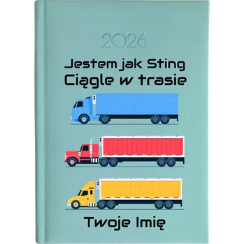 Kalendář Knižní kalendář 2026 A5 FunnyCase vícebarevný