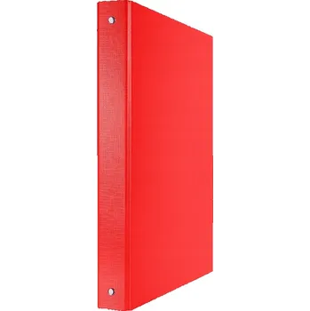 Kroužkový pořadač DONAU PP A4/4 kroužky/30 mm červený
