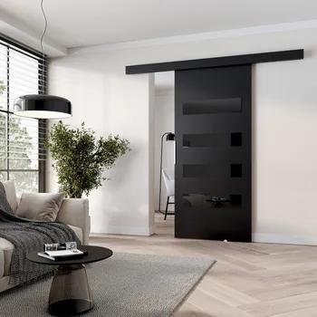 Interiérové dveře Interiérové posuvné dveře BARRET 16 - 86 cm, černé