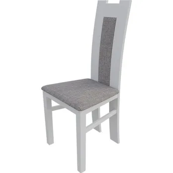 Jídelní židle Jídelní židle MOVILE 18 - bílá / šedá 2