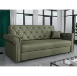 Dvoumístná pohovka s úložným prostorem RAMFA - khaki