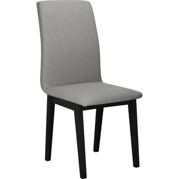 Čalouněná židle do kuchyně ADKINS 1 - černá / šedá