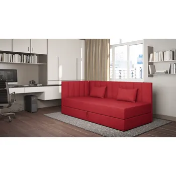 Dětská postel Válenda s úložným prostorem 90x200 ALAMO 3 - červená