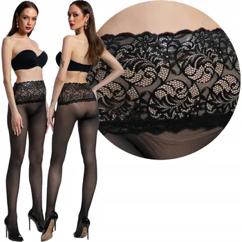 Dámské punčochy Punčocháče hladké Amour Amour 30 DEN černé, velikost 1/2