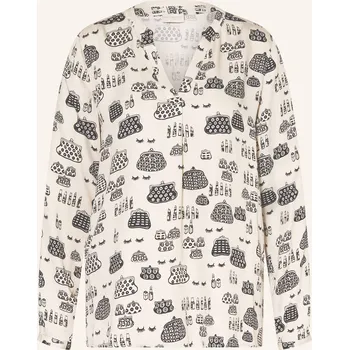 Dámská halenka Milano Italy Dámská Halenka, krémová / černá, 40