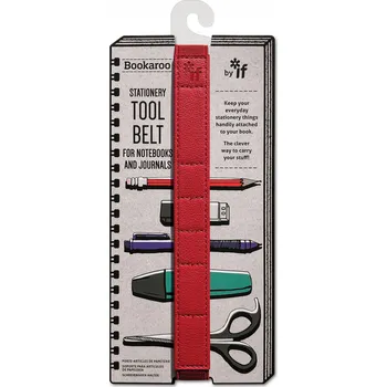Opasek Bookaroo Opasek na nářadí - organizér na opasek - červený