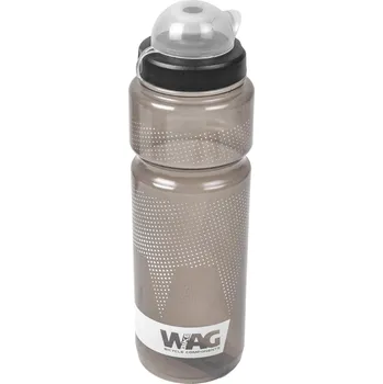 Láhev Lahev Na Pití na kolo Wag Sport 750ml černý transparentní s víčkem, XL ventil