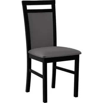 Jídelní židle Kuchyňská židle FRATONIA 3 - černá / tmavá šedá