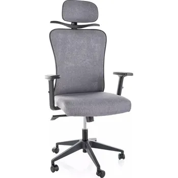 Kancelářská židle KORDULA - šedá / černá