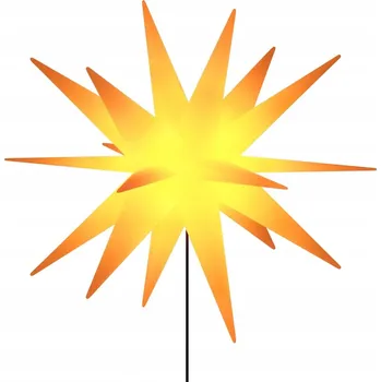 Vánoční dekorace Vánoční osvětlení na stromeček VidaXL Hvězda pro až 10 žárovek