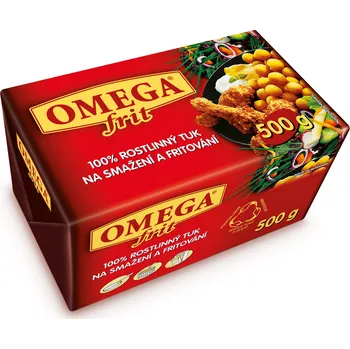 Přepuštěné máslo CZ distribuce OMEGA Frit chlaz. 500 g