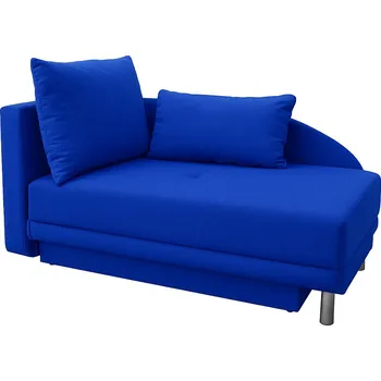 Pohovka Dětská rozkládací pohovka ANASTAZJA - modrá, levá