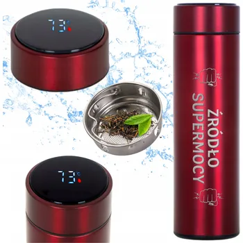 Termoska Červená Termohrnek Dárek Den Učitelů Zdroj Superschopností