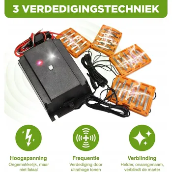 Odpuzovač zvířat Odpuzovač kun ISOTRONIC 3 v 1 do auta – konec kunám v autě