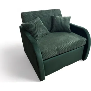 Křeslo Rozkládací křeslo TOBI - tmavě zelené