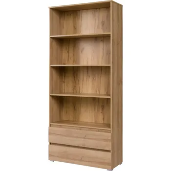 regál Regál se šuplíky LIONU - dub riviera