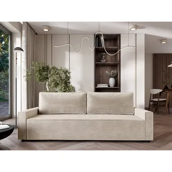 Pohovka Rozkládací pohovka BADIRA - světle béžová